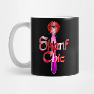 Skanf Chic - No Spin Throwing Knife Kiss Mug
